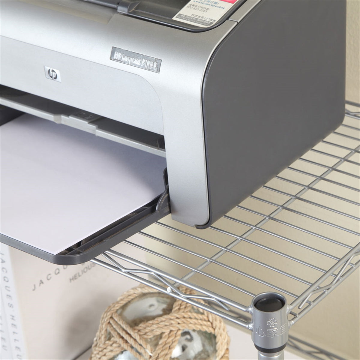 Concise 3 Layers Carbon Steel &amp; PP Storage Rack, Kitchen Storage Rack RT