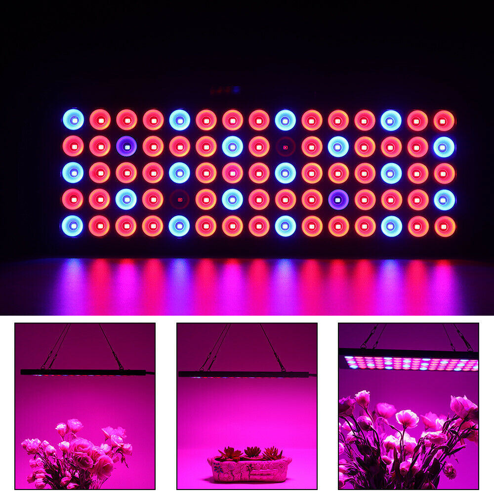 Free shipping Hydroponic 1000W LED Grow Light Full Spectrum For Indoor Flower Plant Lamp UV IR