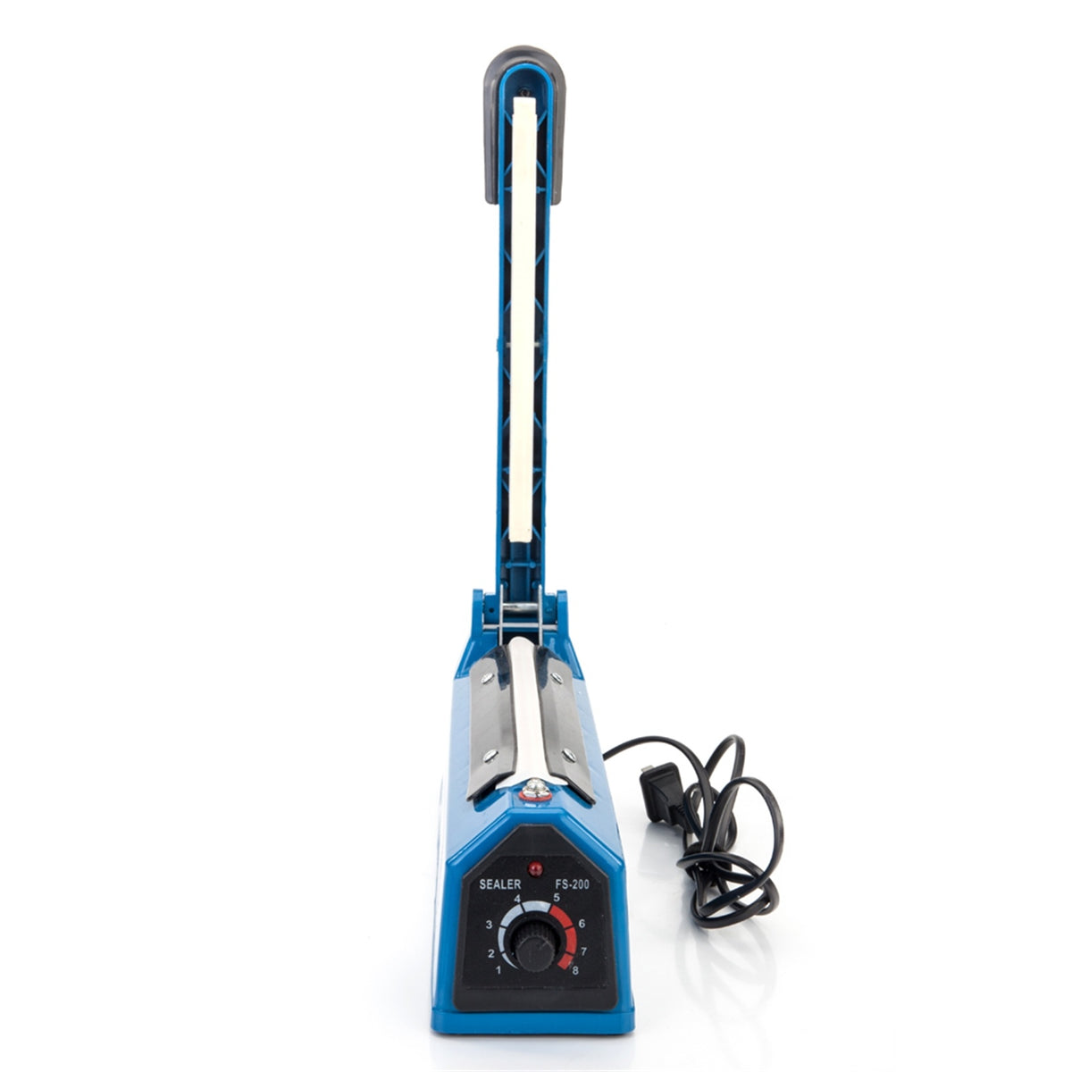 8" 300W Plastic Heat Sealer Sealing Machine US Standard Blue