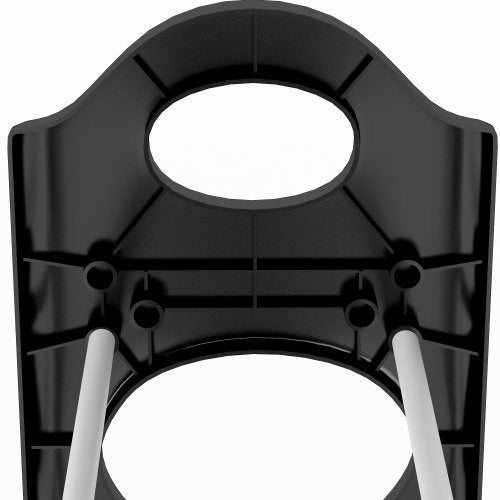 Concise Integration 4 Layers 20 Pairs Shoe Rack Black &amp; White RT