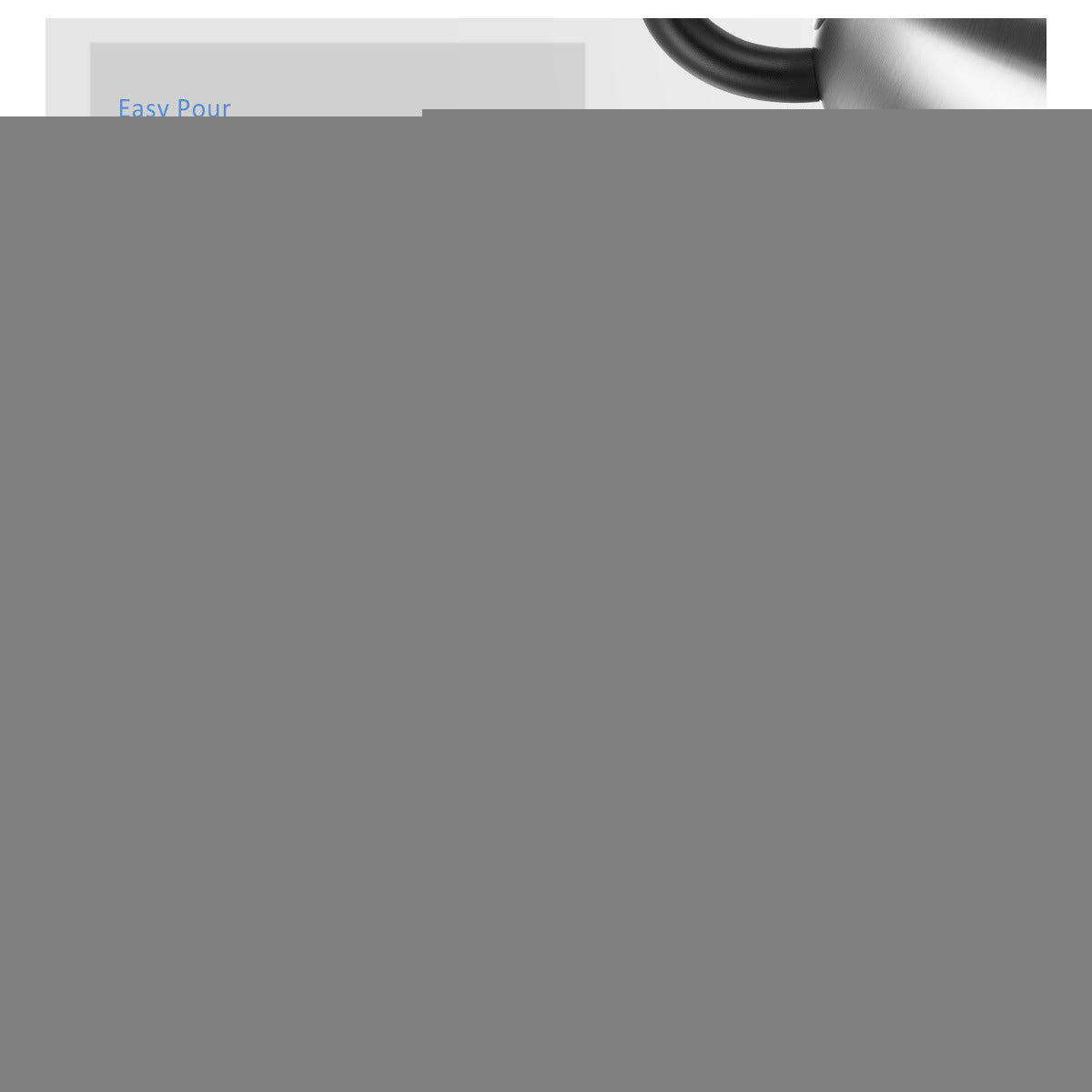 COMFEE' 1.8L Electric Kettle 1500W Stainless Steel