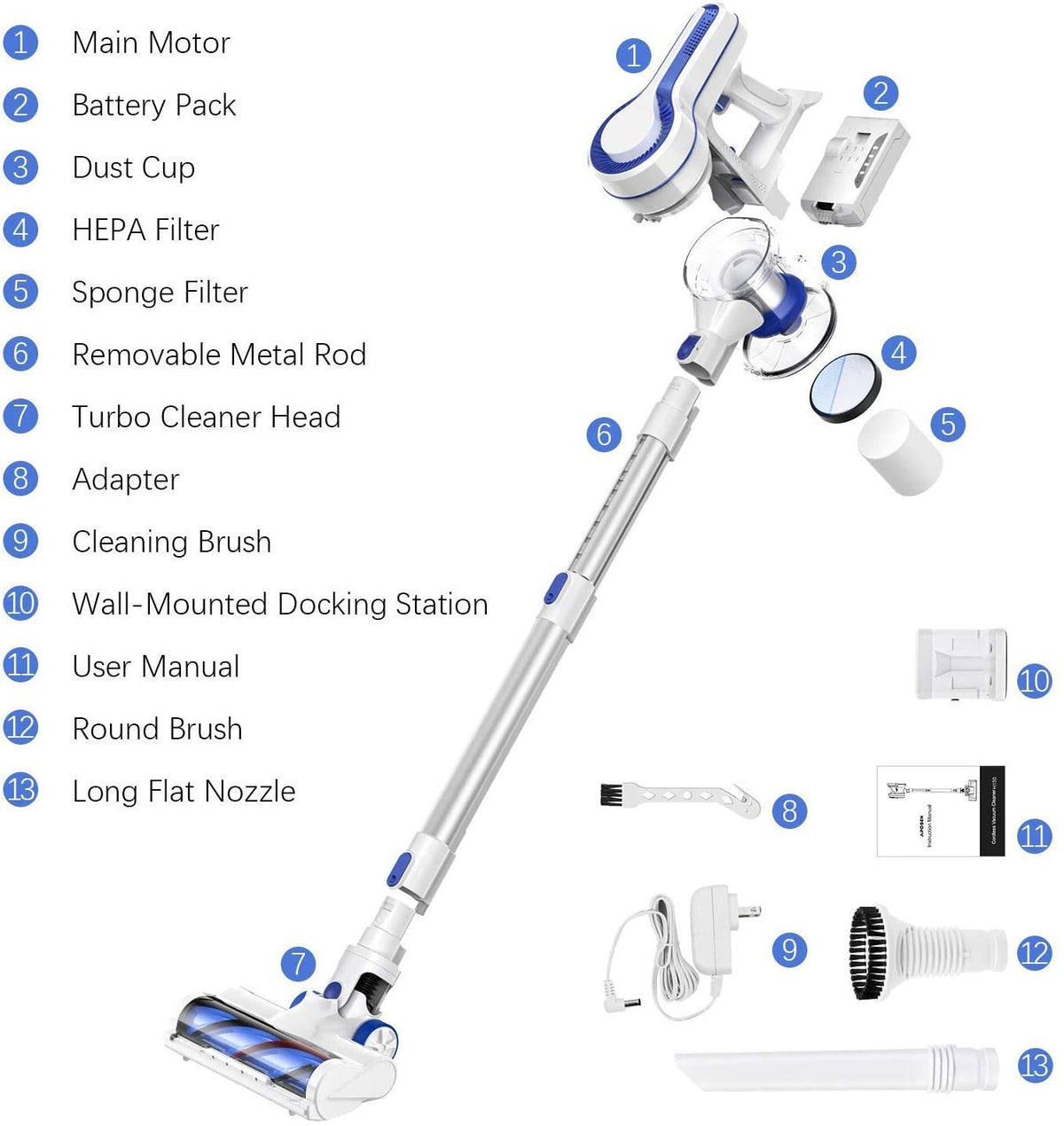 Aposen Cordless Vacuum H150
