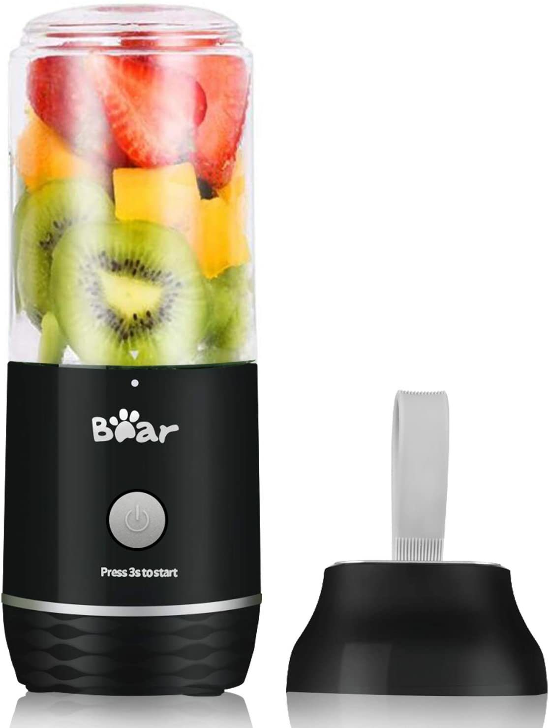 Personal Blender, Bear Portable Blender with 11.84oz BPA Free Tritan Blender Bottles
