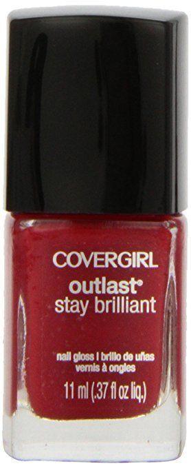 Covergirl Outlast Stay Brilliant Nail Gloss, Lasting Love 180, 0.37 Ounce