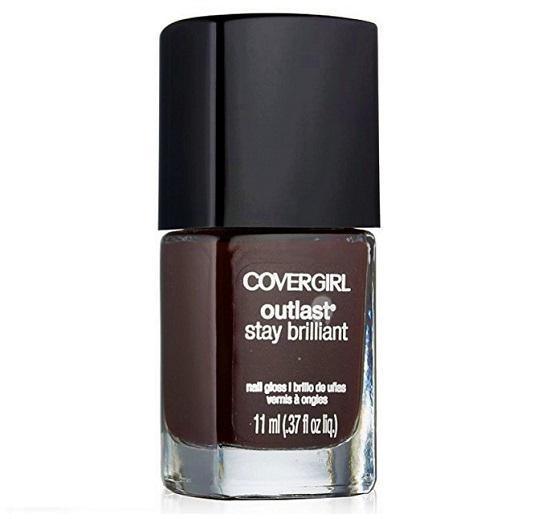 Covergirl Outlast Stay Brilliant Nail Polish, 275 Wine Stain Choose Your Pack - Pack of 1
