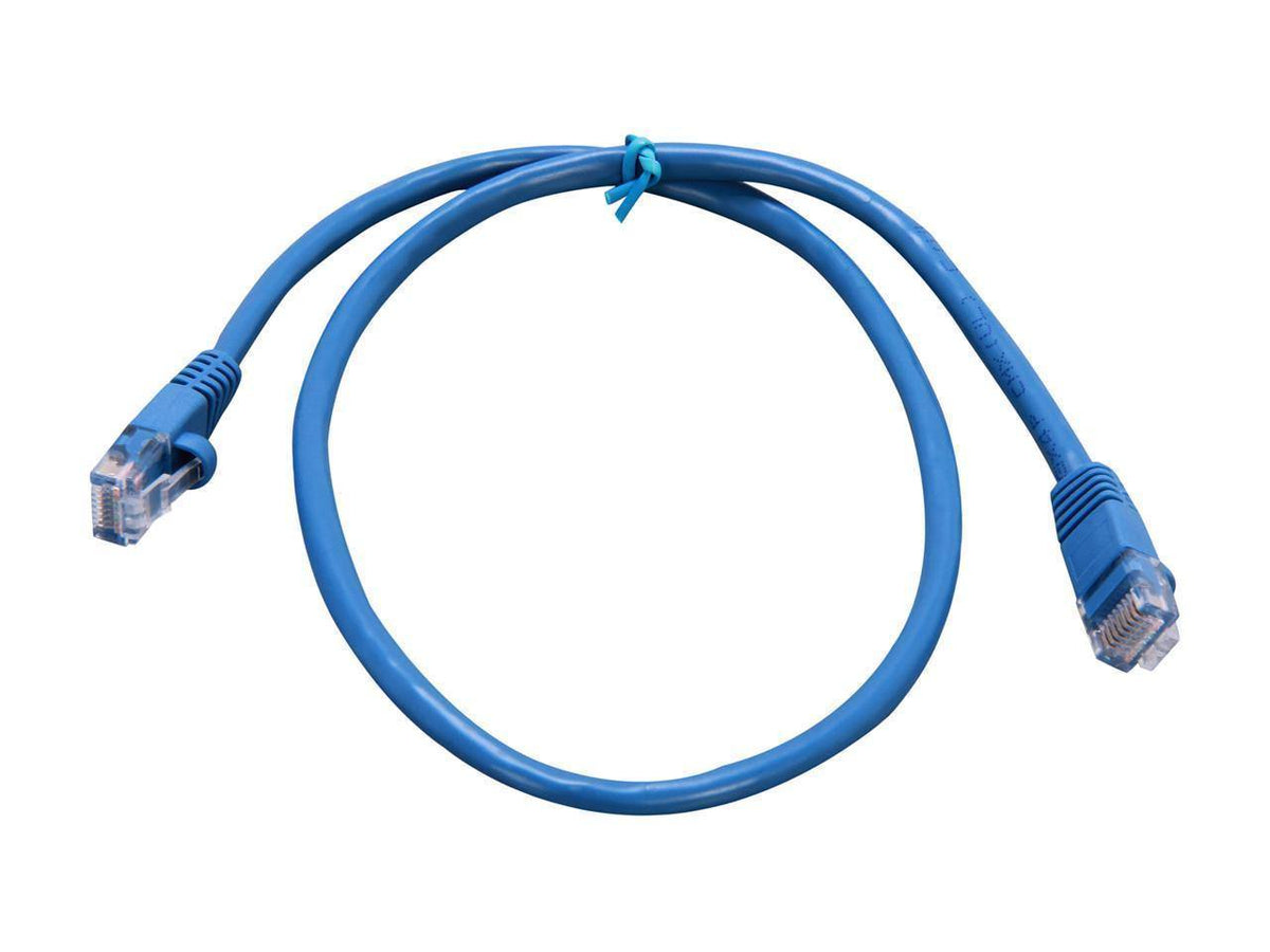 Rosewill CY-CAT5E-02-BL 2 ft. Cat 5E Blue 350Mhz UTP Network Cable