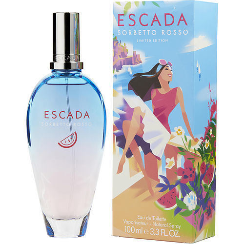 ESCADA SORBETTO ROSSO by Escada EDT SPRAY 3.3 OZ (LIMITED EDITION)