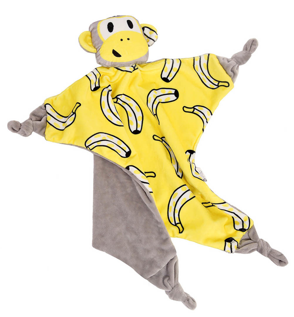 Snoozies Cozy Baby Animal Friend Plushy Security Blanket Plush Stuffed Baby Blanket#885