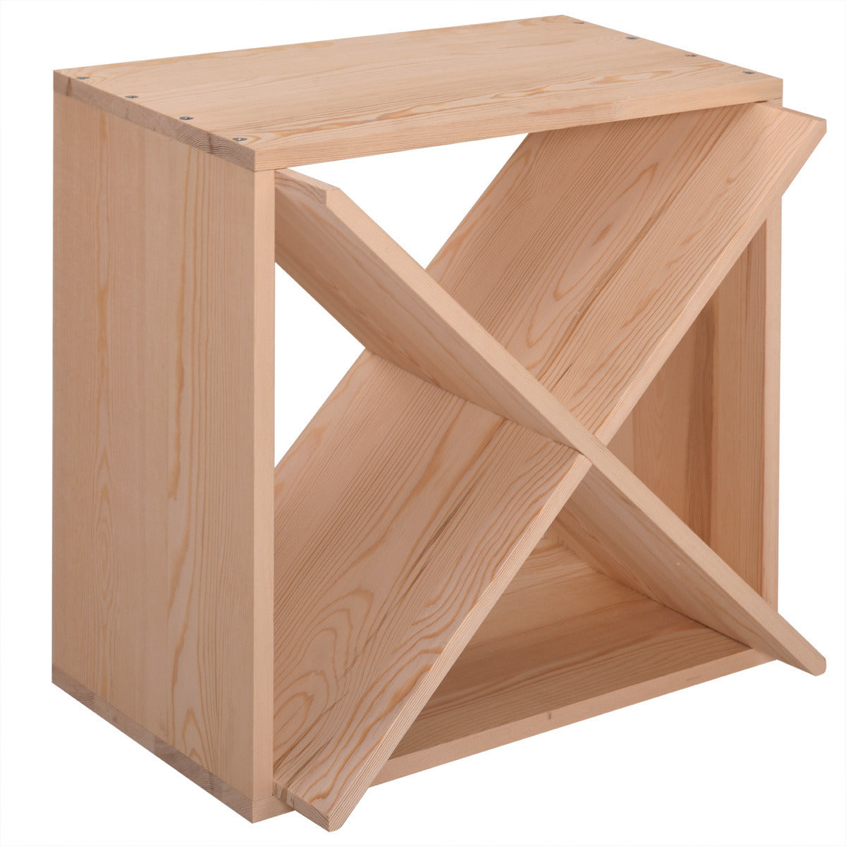 Bottle wooden wine rack