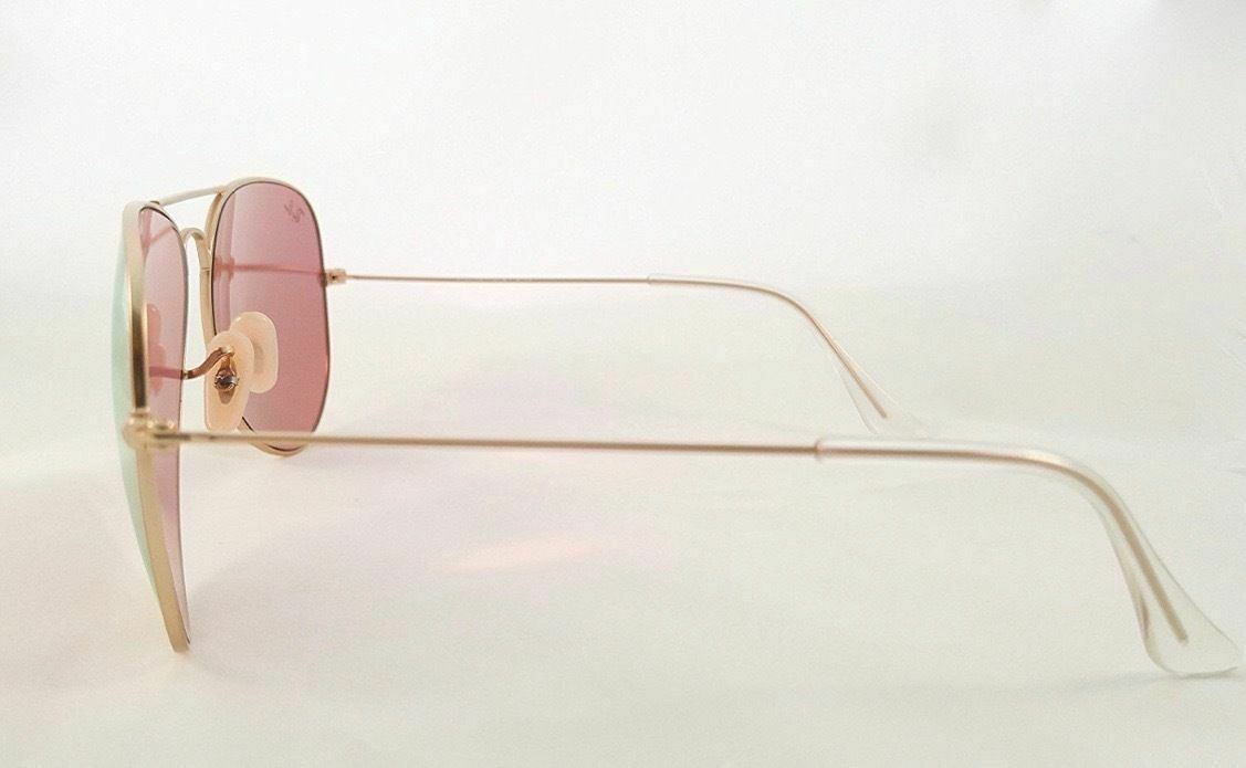 Ray-Ban   RB 3025 3026 Aviator 112/Z2 Sunglasses Pink Mirror Lenses With Gold Frame