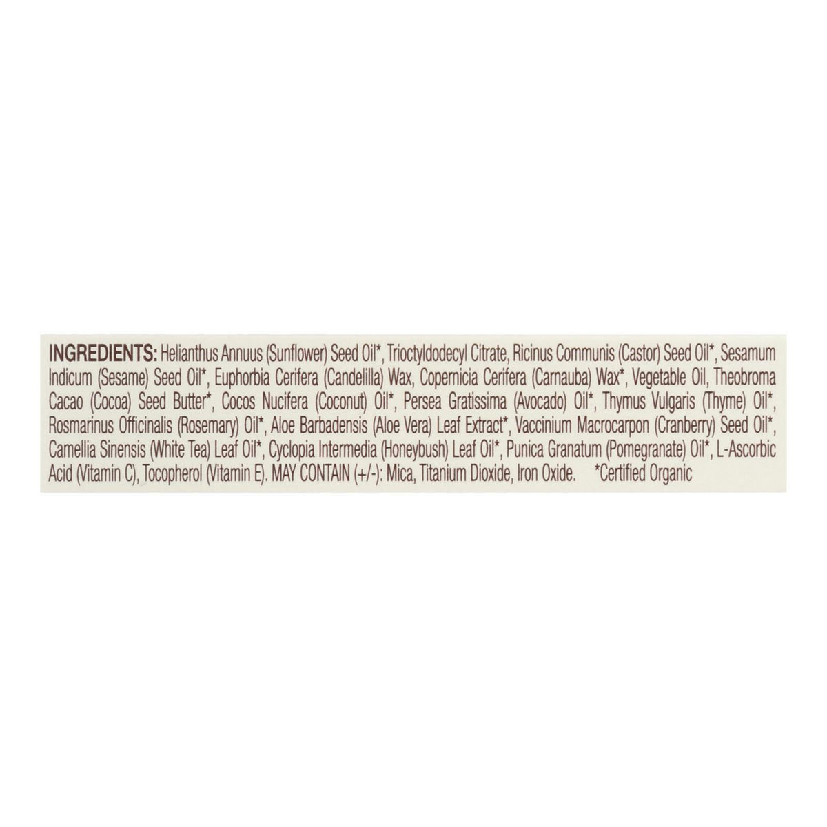 Mineral Fusion - Lipstick - Peony - 0.137 oz.