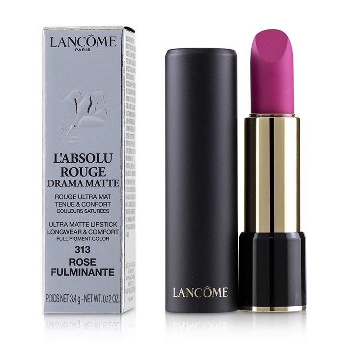 LANCOME - L'Absolu Rouge Drama Matte Lipstick - # 313 Rose Fulminante L8017000 3.4g/0.12oz