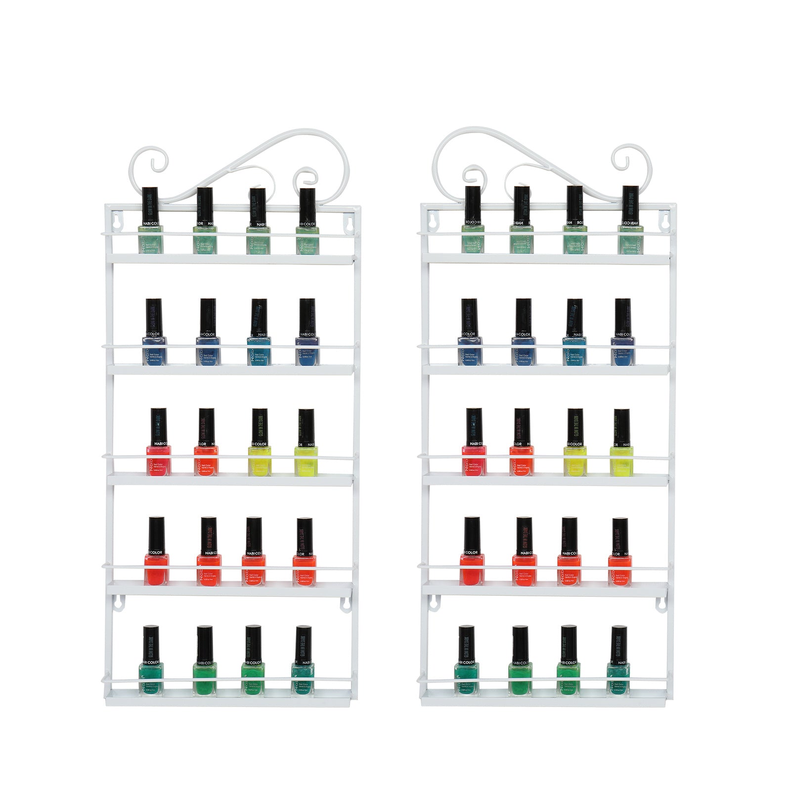 5 Layers of Metal Nail Polish Display Rack Three YF