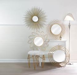 Modern Gold Wall Mirror