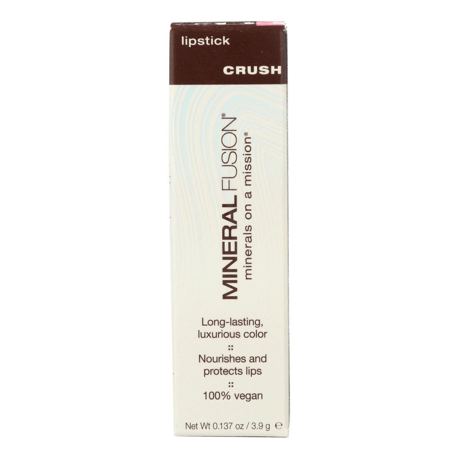 Mineral Fusion - Lipstick - Crush - 0.137 oz.