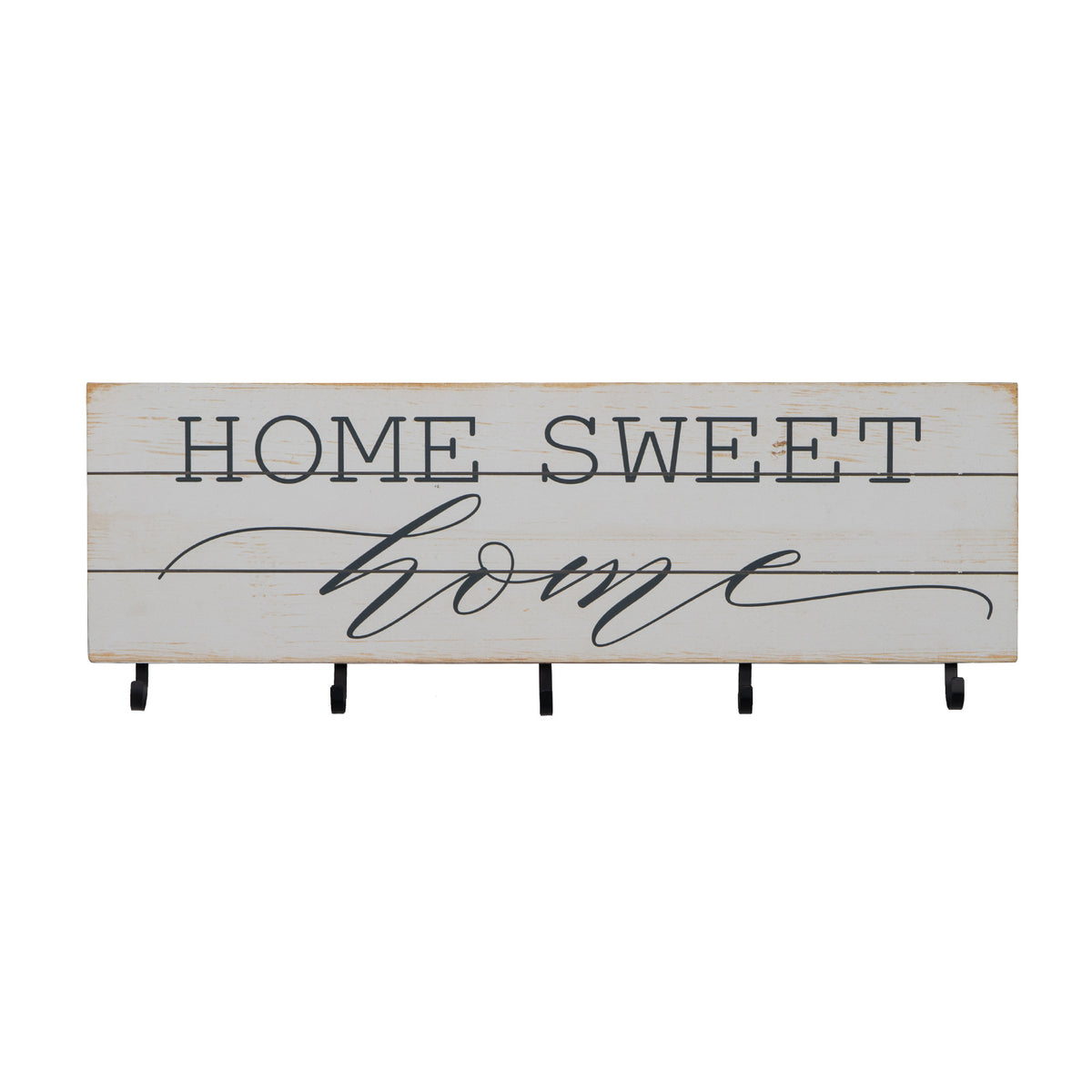 Coat Hook Rack Wall Mounted with 5 Key Hangers for Your Entryway, Kitchen, Bathroom RT